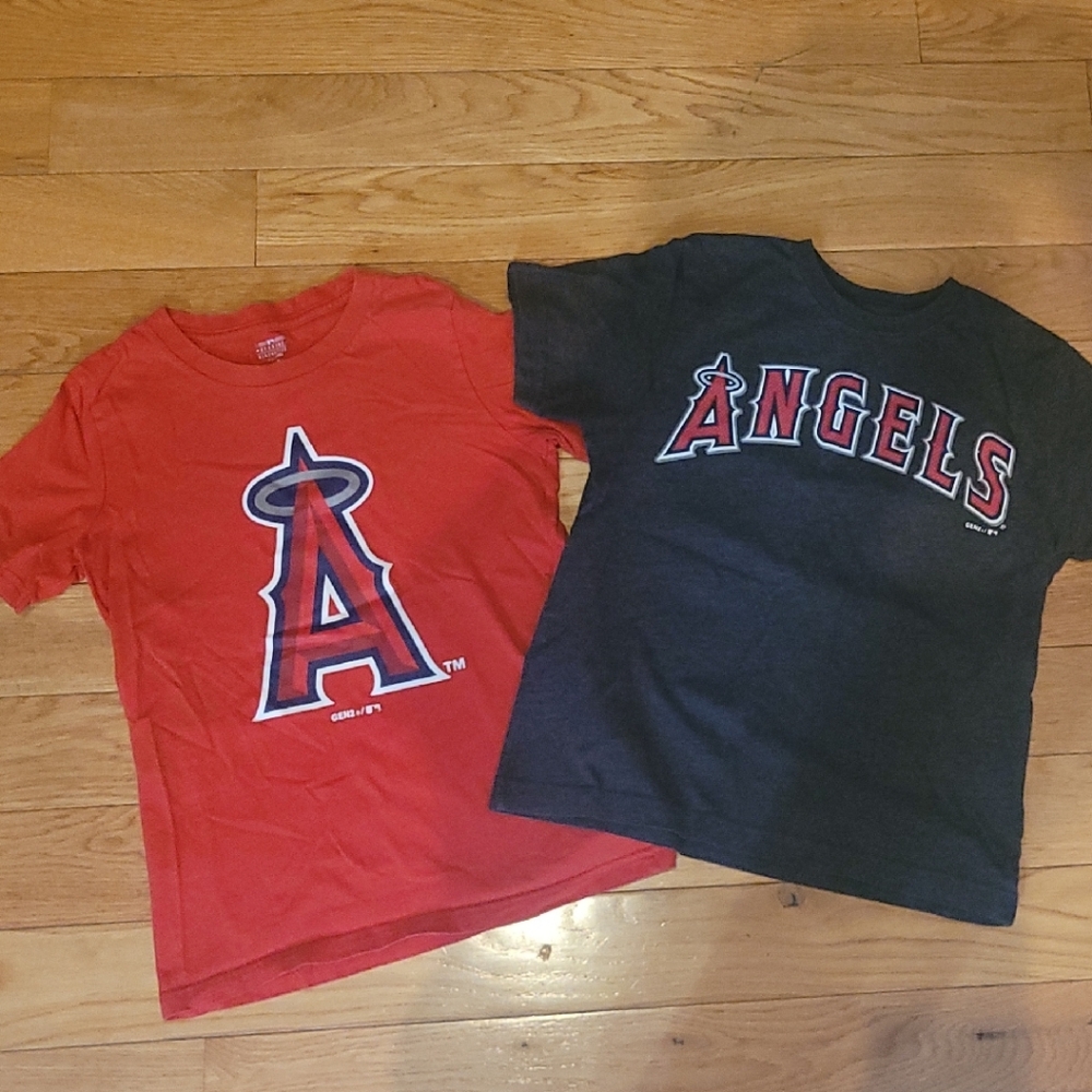 MLB Angels Kids' Short Sleeve Tee's